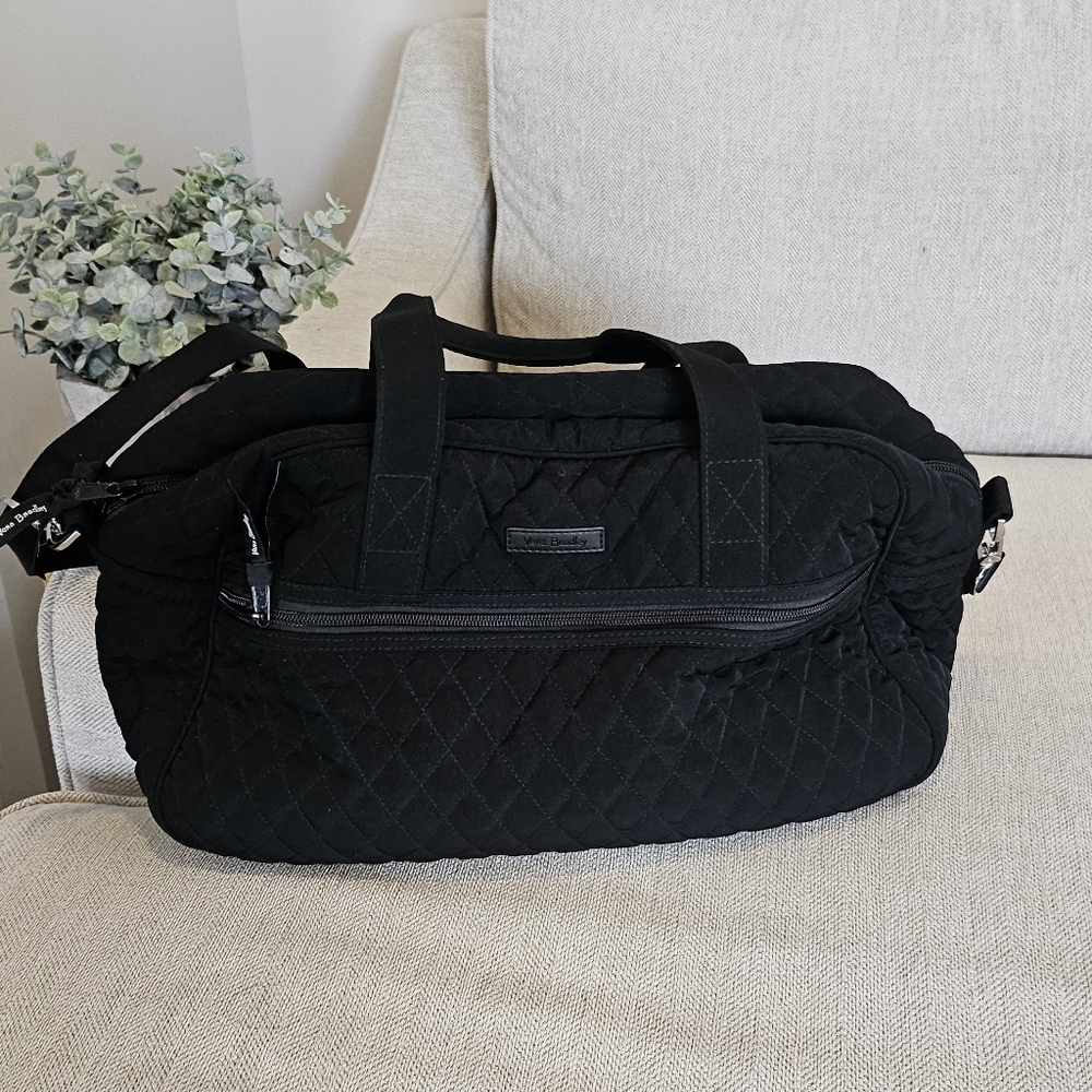 Vera Bradley travel bag black